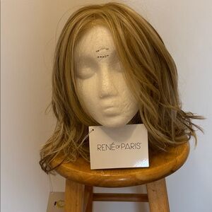 René of Paris Women's Layered Synthetic Wig in Creamy Toffee